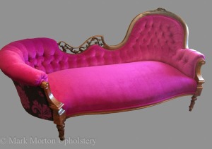 Pink daybed finished